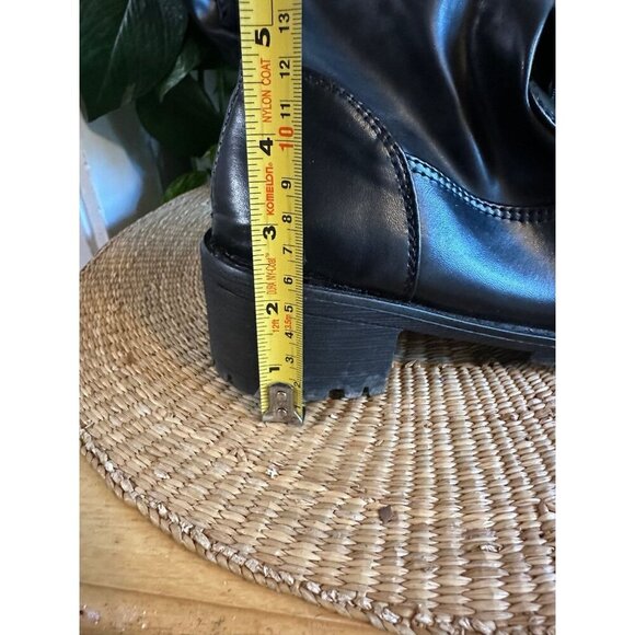 Women’s size 8 black long boots - Picture 2 of 10